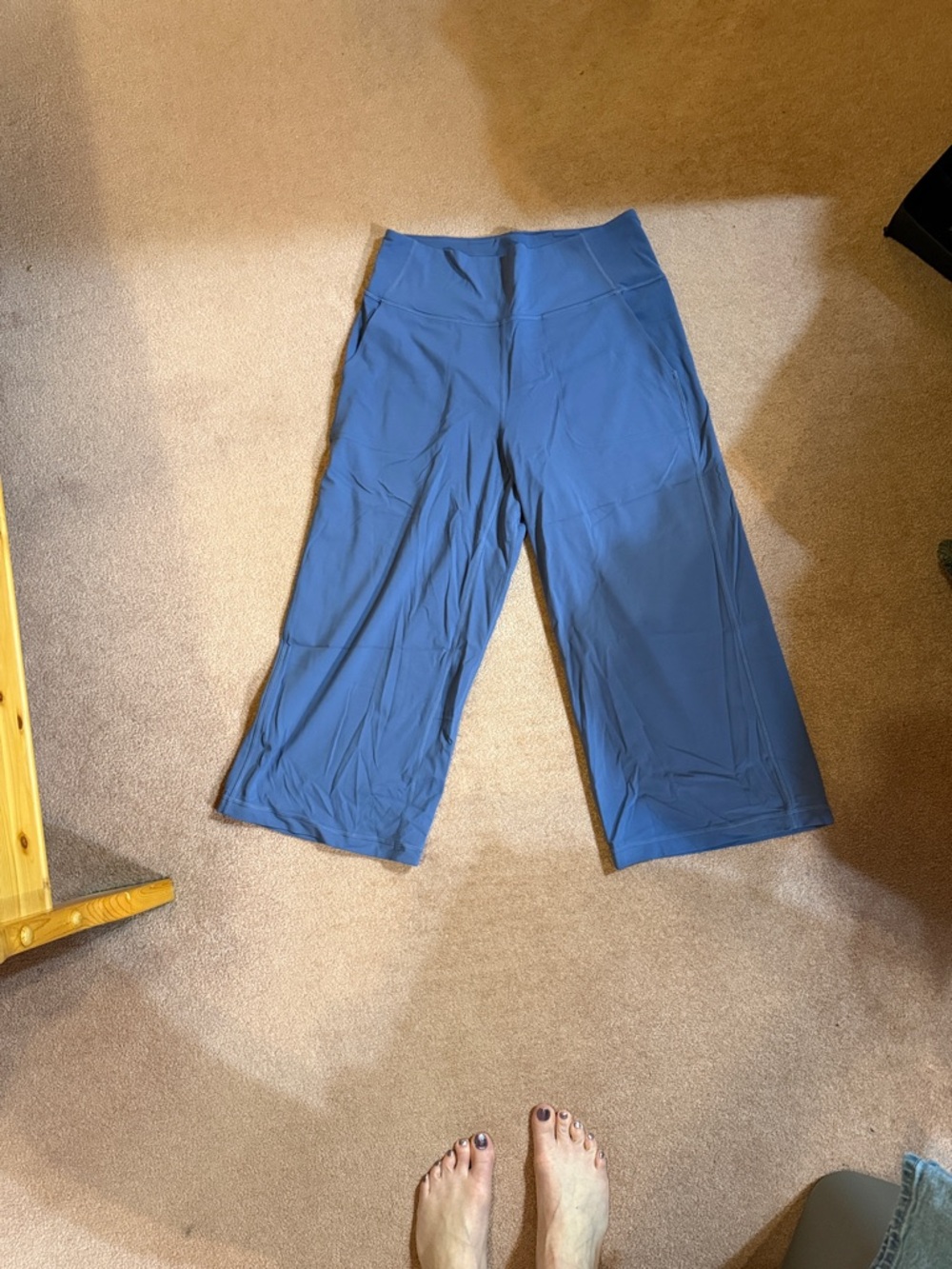Wide Leg lululemon Blue Lounge Pants
